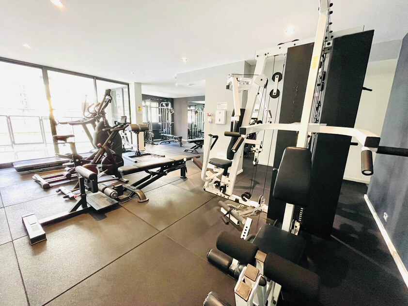 2x2x1 - Secured City Apartment with Parking, Gym, Lap Pool, Spa, Sauna etc.