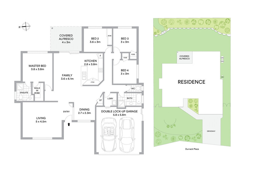 Exceptional value, family living opposite parkland in a desirable Buderim location floor plan