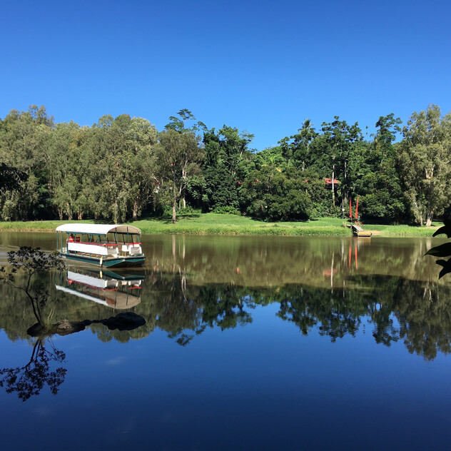 The closest Wet Tropics World Heritage river-based experience to Cairns