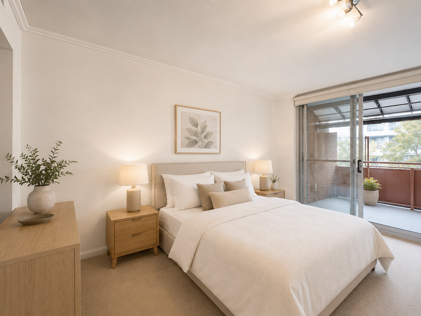 Oversized 2-Bedroom Apartment with Expansive Entertaining Balcony