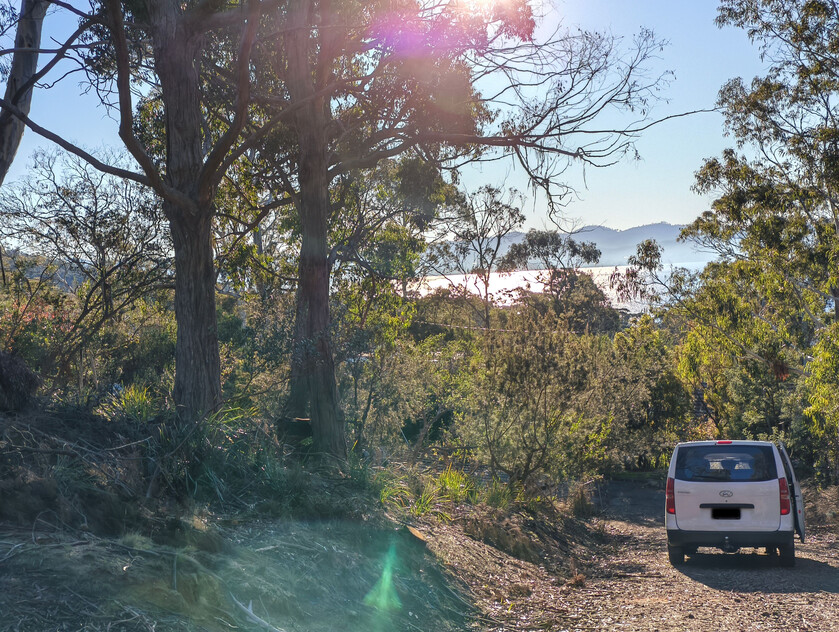 975m² of quiet cul-de-sac privacy with Derwent River views in Taroona