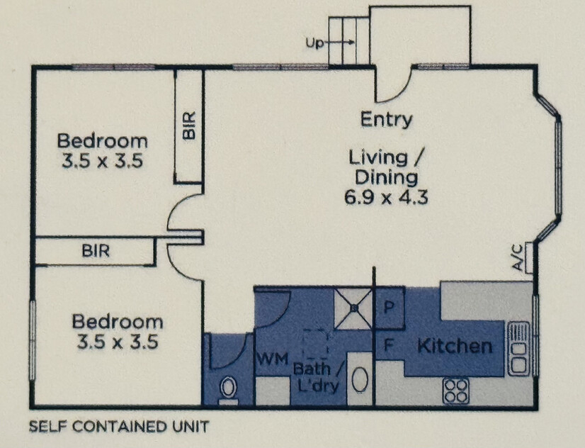 Fully Furnished 2 Bedroom Granny Flat with Beautiful Views | Move In Ready floor plan