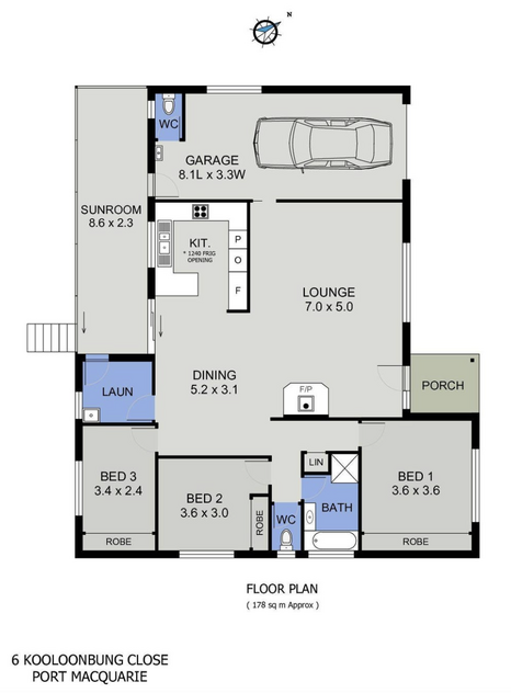 Beautiful 3-bed Home in the heart of Port Macquarie