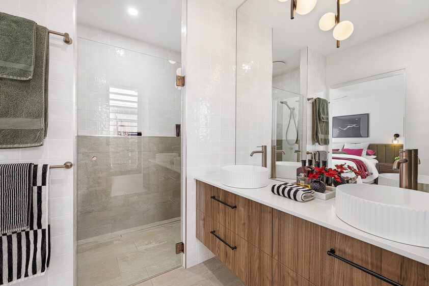 Architecturally Designed Coastal Luxury with Premium Entertaining & Massive Powered Shed
