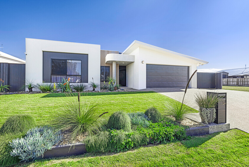 Architecturally Designed Coastal Luxury with Premium Entertaining & Massive Powered Shed