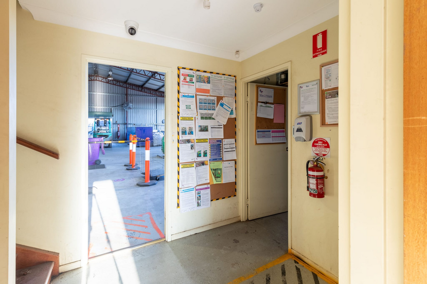 High-Clearance Industrial Warehouse with Quality Offices & Secure Yard Available Now