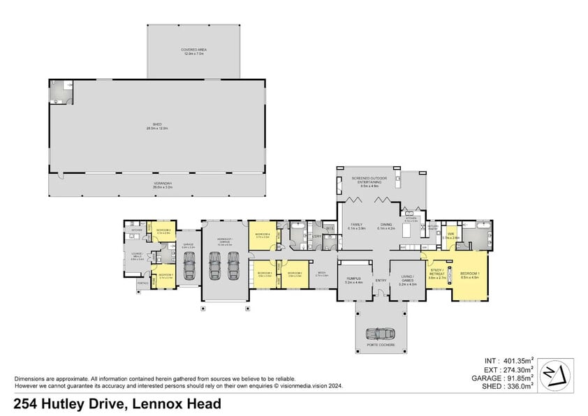 Luxury, Space & Coastal Living The Ultimate Skennars Head Lifestyle Estate floor plan