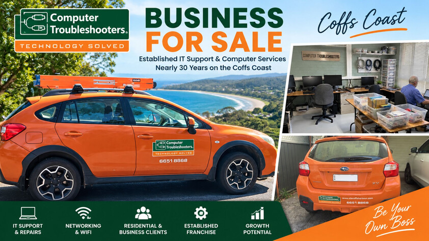 Established IT Support & Computer Services Business — Coffs Coast, NSW