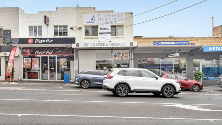 Spacious 3 BR Residence in Prime Balwyn North Shopping Precinct + Option for a Commercial Premises