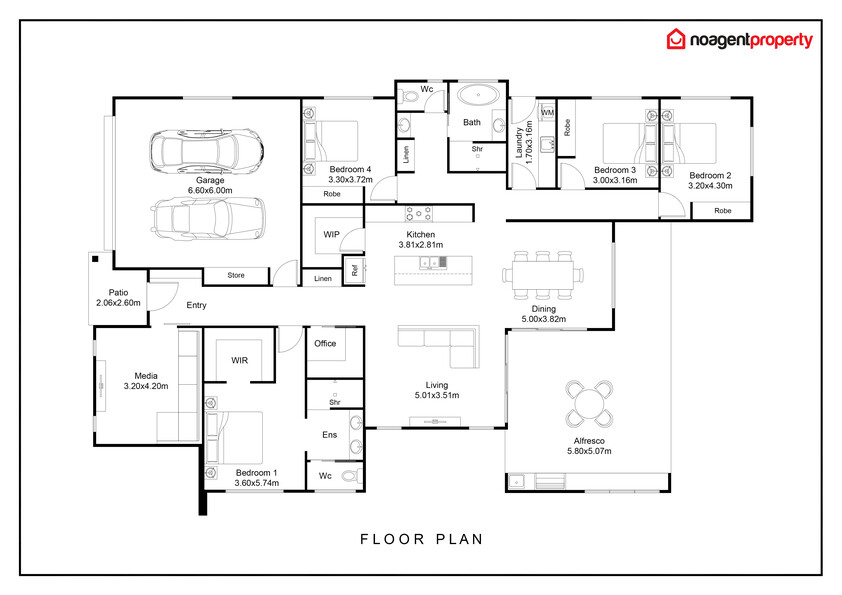 Brand-New Architecturally Designed Luxury in Prestigious Brookfield Estate floor plan