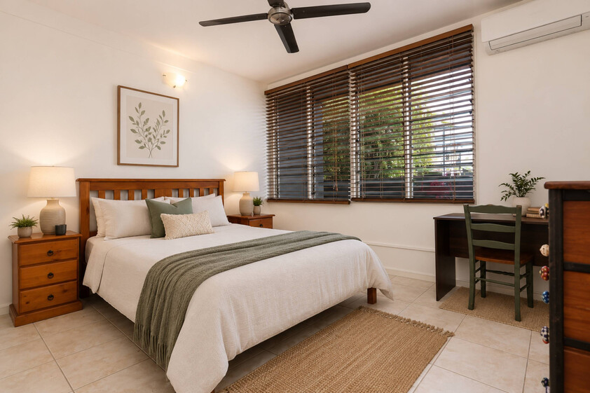 Live by the Sea Stylish Ground Floor Living with a Private Tropical Courtyard