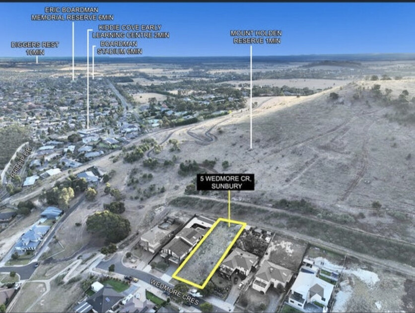 5 Wedmore Crescent, Sunbury Build Your Dream Lifestyle with Breathtaking Views.