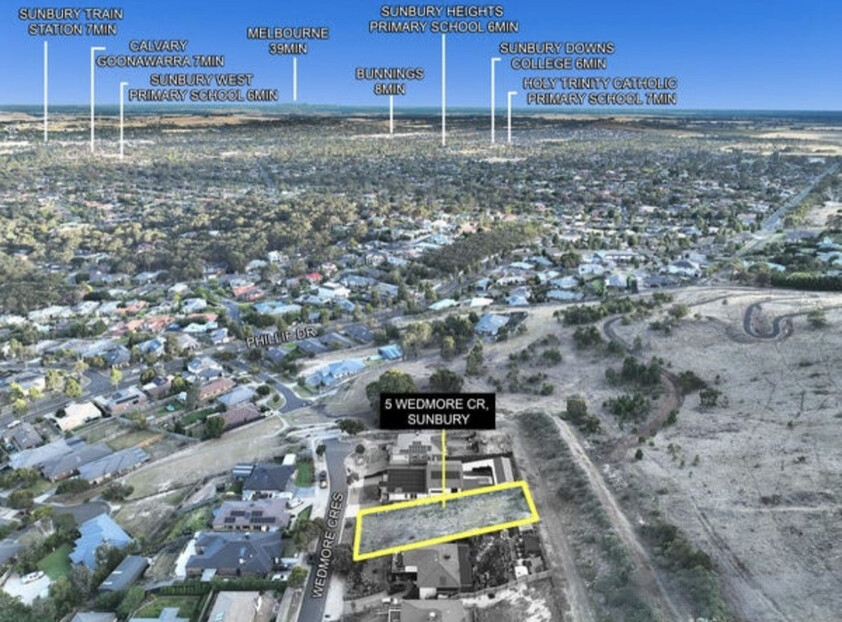 5 Wedmore Crescent, Sunbury Build Your Dream Lifestyle with Breathtaking Views.