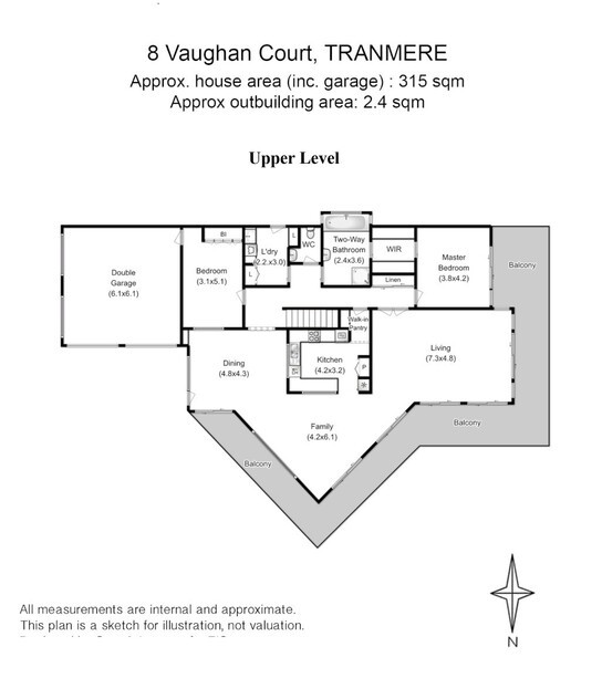 Executive Waterfront Reserve Residence floor plan