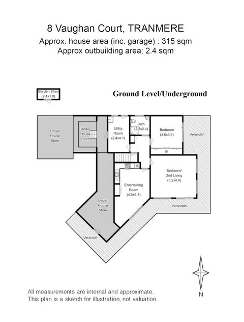 Executive Waterfront Reserve Residence floor plan