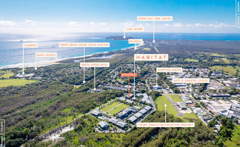 Byron Bay Pocket Offices from $210 + GST per week