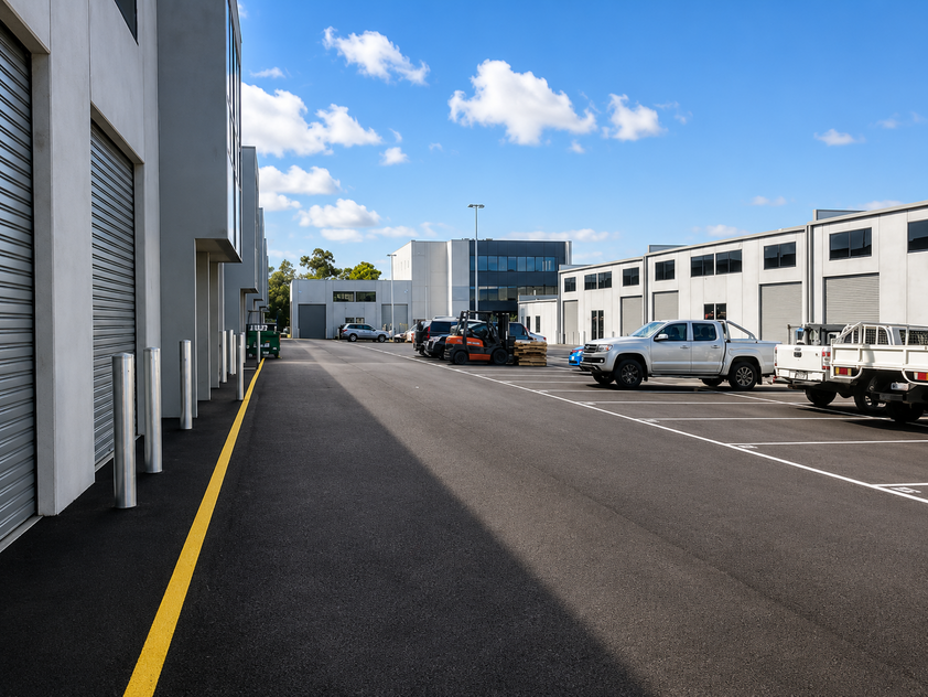 HIGH-CLEARANCE WAREHOUSE / WORKSHOP WITH DUAL ACCESS WEST FOOTSCRAY