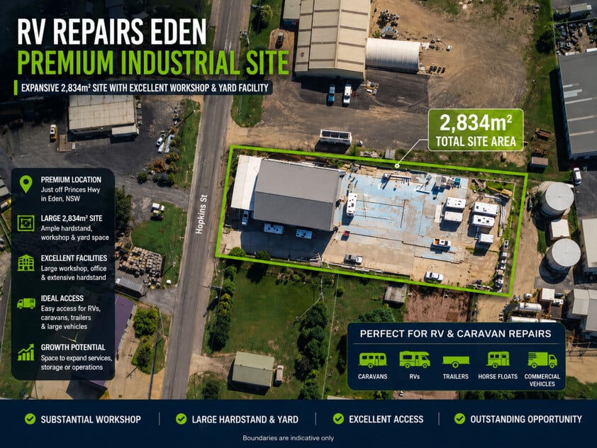 RV Repairs Eden Established 20+ Year Caravan, RV & Insurance Repair Business