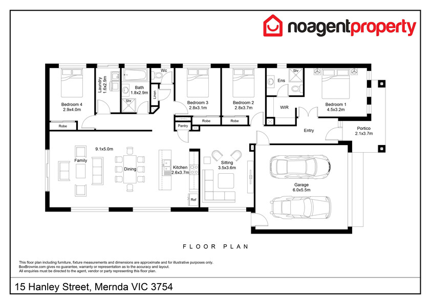 Owner Sale-Rare Opportunity-Spacious Family Living in the Heart of Mernda floor plan