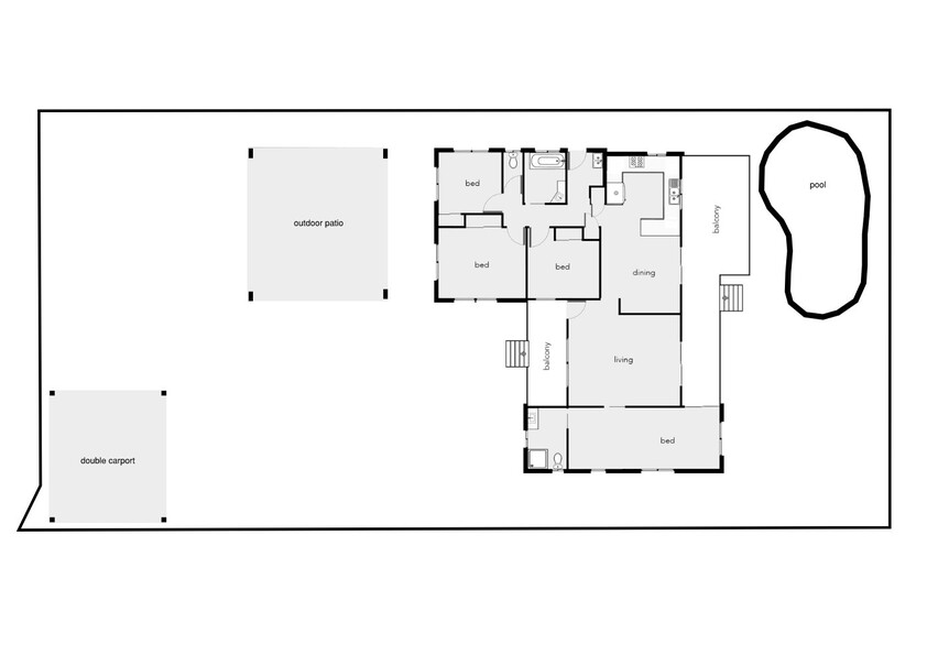 Peaceful Tropical Living in Sought-After Whitfield floor plan