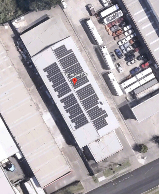 Warehouse cold room storage food production facility