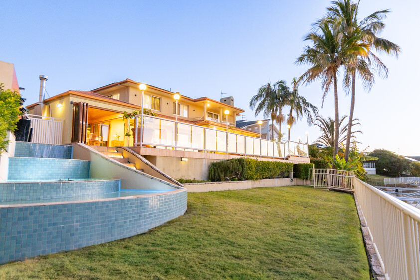 Rare North-to-Water Benowa Waters Residence with 32.1m Frontage & Modern Private Pontoon