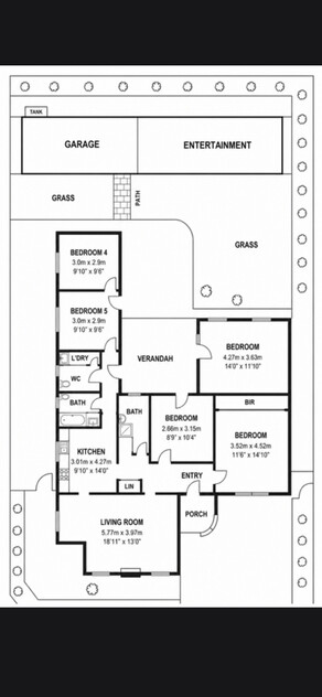 Live in the Big Somerton House floor plan