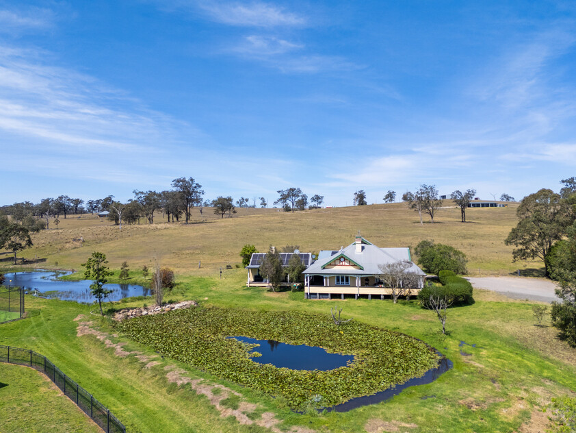 Remarkable 265-Acre Hunter Valley Estate with Two Homes, Private Airstrip, Exceptional Water & Extensive Infrastructure