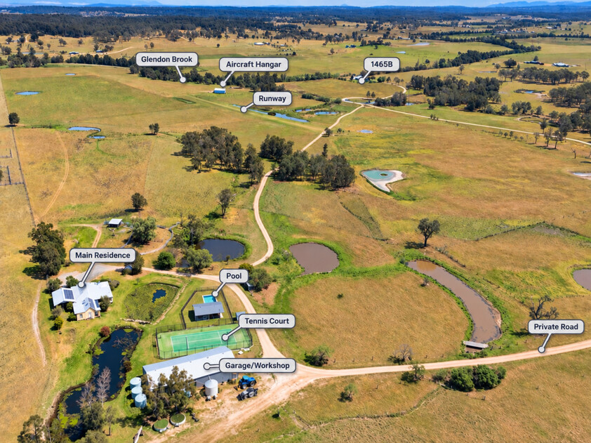 Remarkable 265-Acre Hunter Valley Estate with Two Homes, Private Airstrip, Exceptional Water & Extensive Infrastructure