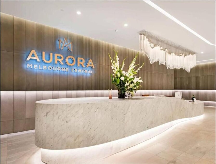 Fully Furnished Luxury 2 bedrooms 1 bathroom Aurora Apartment on 32nd Floor