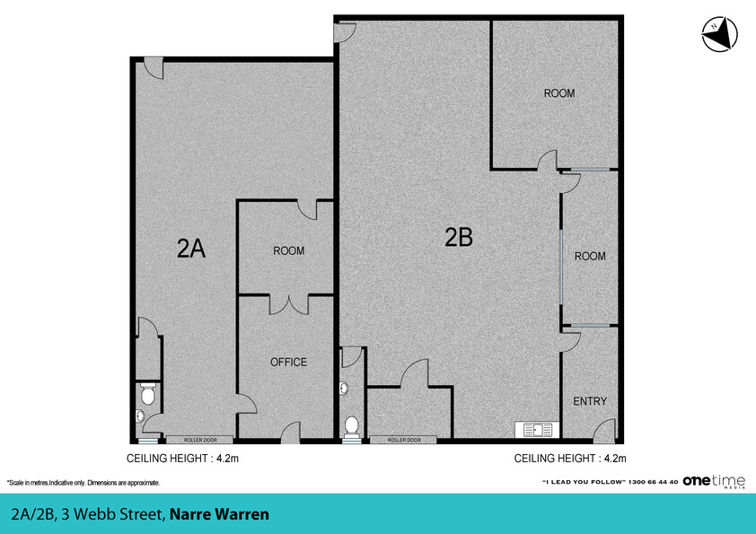 Rare Two-Factory Investment In Activity Zone 2 - Narre Warren Village floor plan