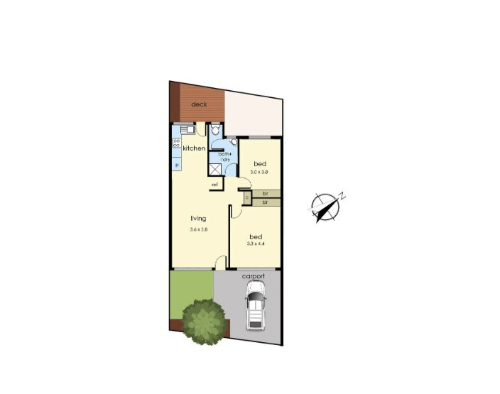 Walk to Mt Eliza village - Convenience & Comfort floor plan