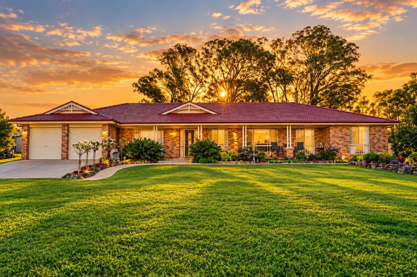 Exceptional 21.88-Acre Country Estate with Pool, Tennis Court & Extensive Shedding