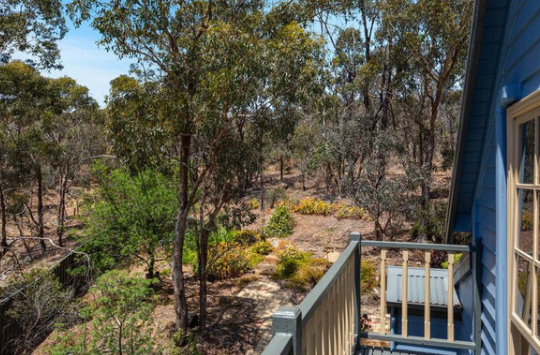 Unique character home nestled in nature