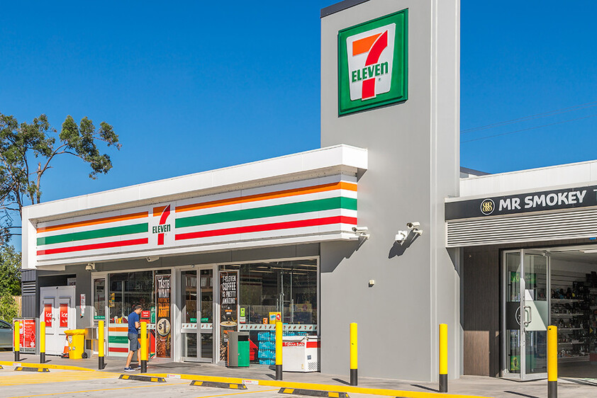 A brand-new shopfront in a suburb that has doubled in five years.