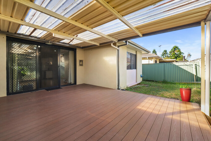 Spacious 3-Bedroom Villa with Beautiful Deck & Yard Facing Playground & Walk to Station!