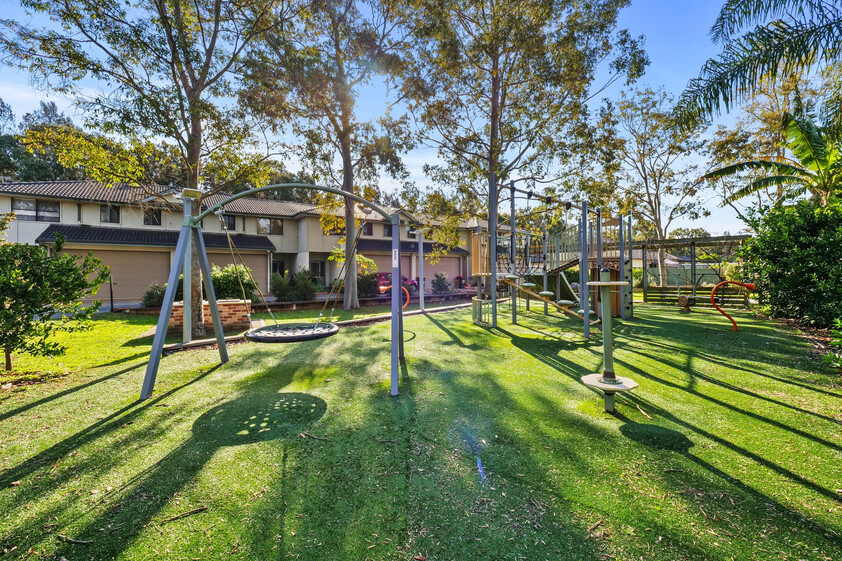 Spacious 3-Bedroom Villa with Beautiful Deck & Yard Facing Playground & Walk to Station!