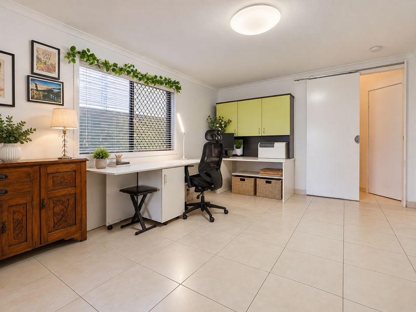 Spacious dual living residence with pool views and an enviable lifestyle location