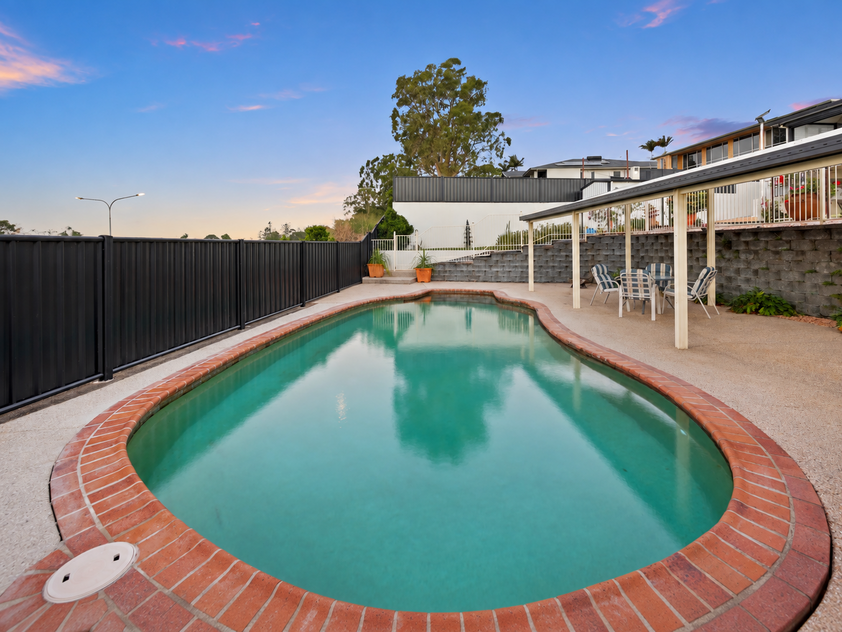 Spacious dual living residence with pool views and an enviable lifestyle location