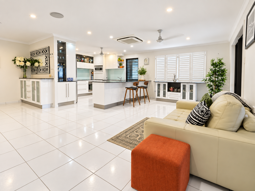 Spacious dual living residence with pool views and an enviable lifestyle location