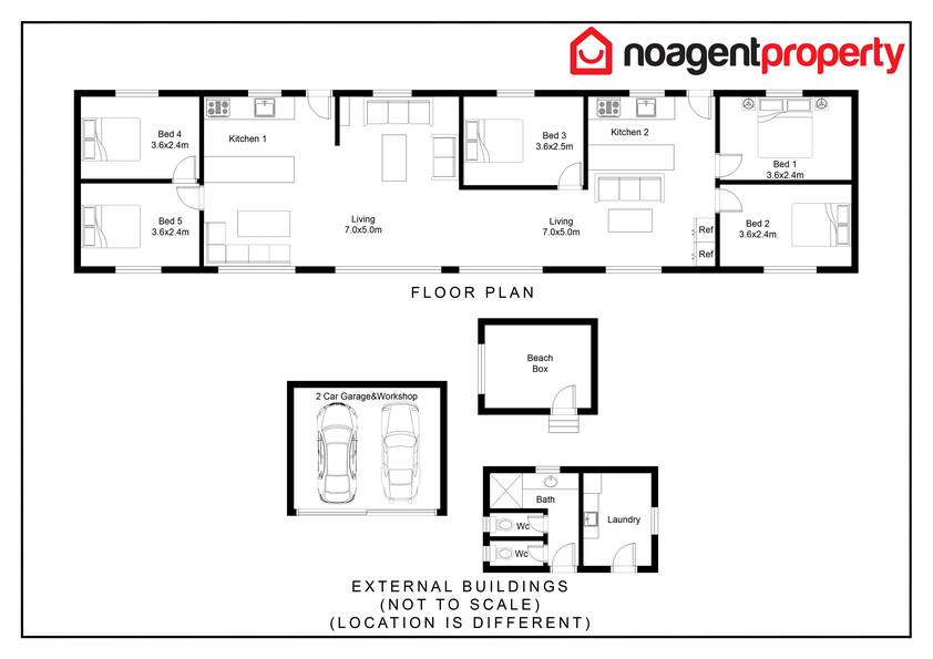 Absolute Rare Waterfront Opportunity in Clayton Bay floor plan