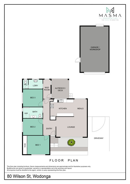 Sunlit Charm, Modern Style & Central Convenience... floor plan