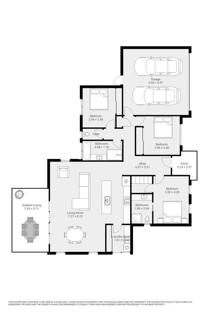 Stylish, Comfortable Living Close to the Murray River floor plan