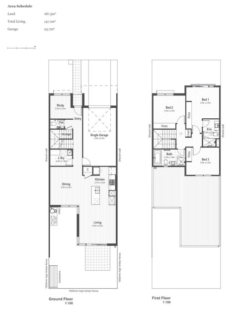 Premium 4-bedroom + study 3-Bath family home | Pet-friendly | Low-maintenance living | Veggie garden | Convenient location floor plan