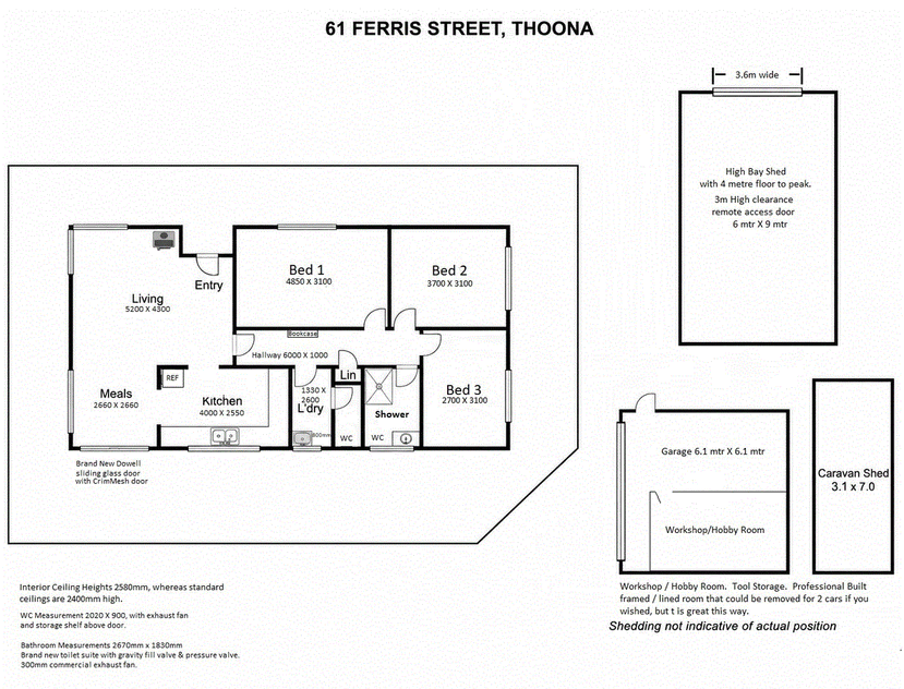 Elevated 3-Acre Lifestyle Property with Beautiful Views, Sheds, Solar, and More floor plan