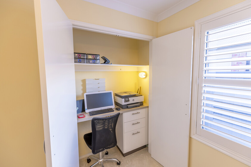 Rare parkfront opportunity with privacy, style and easy living.