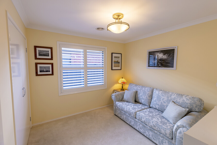 Rare parkfront opportunity with privacy, style and easy living.