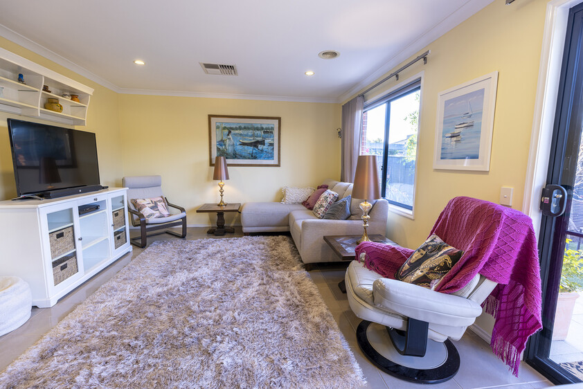 Rare parkfront opportunity with privacy, style and easy living.