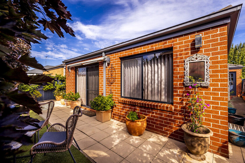 Rare parkfront opportunity with privacy, style and easy living.