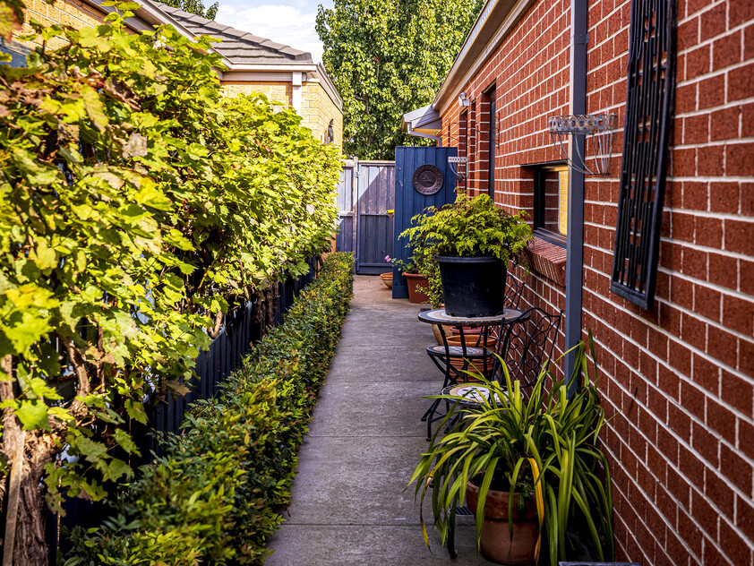 Rare parkfront opportunity with privacy, style and easy living.